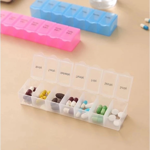 Plastic Seven Days Pillbox 1