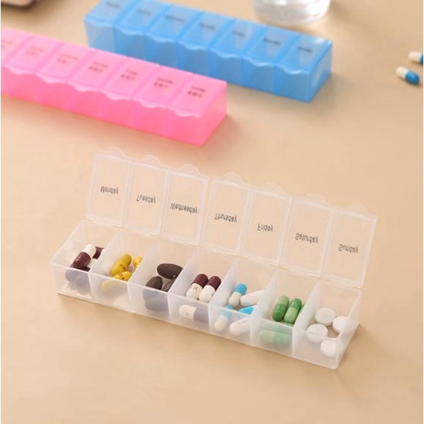 Plastic Seven Days Pillbox