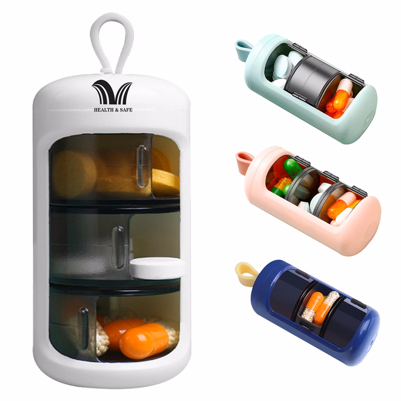 3-Compartment Pill Organizer