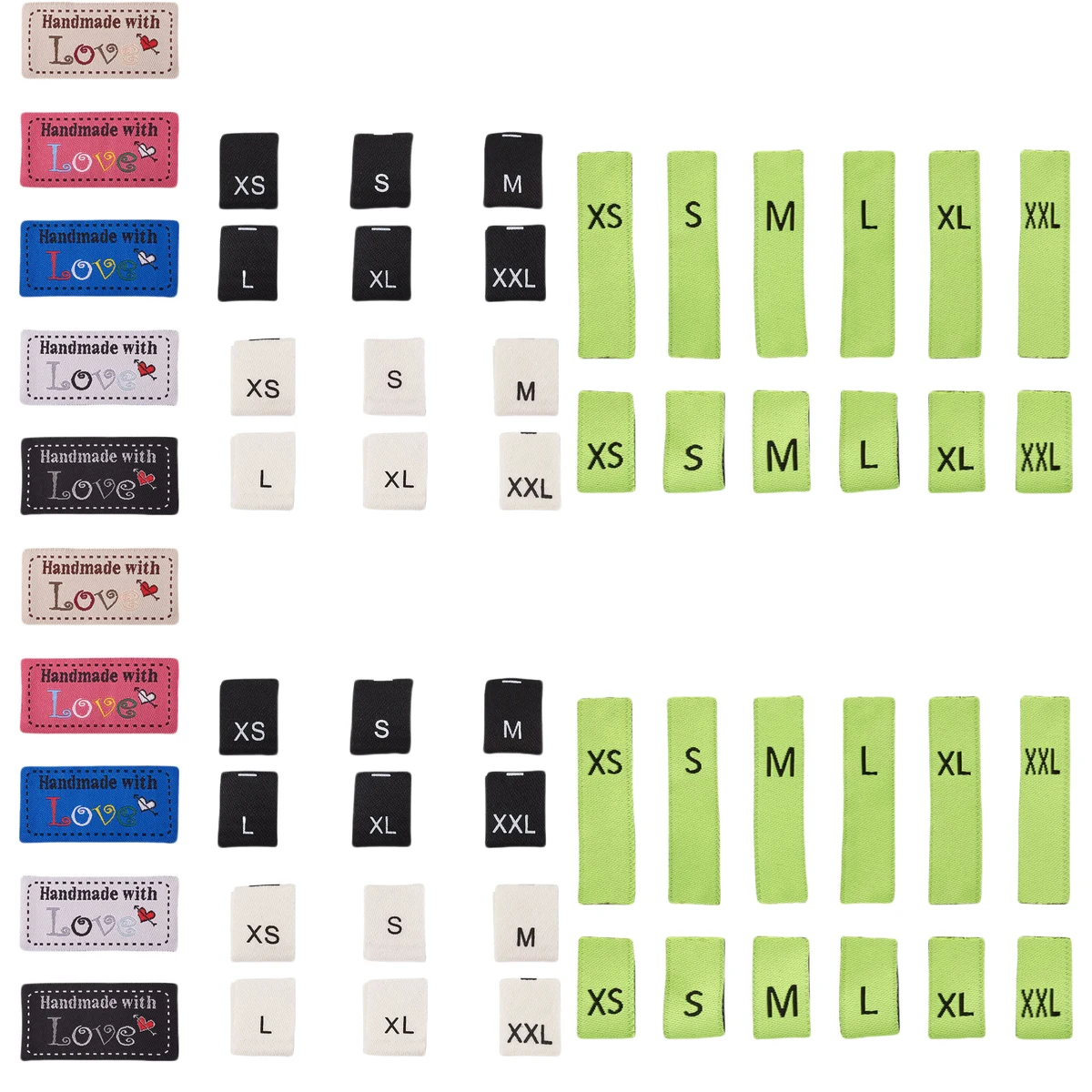 No Iron Fabric Woven Clothing Labels MOQ20 1