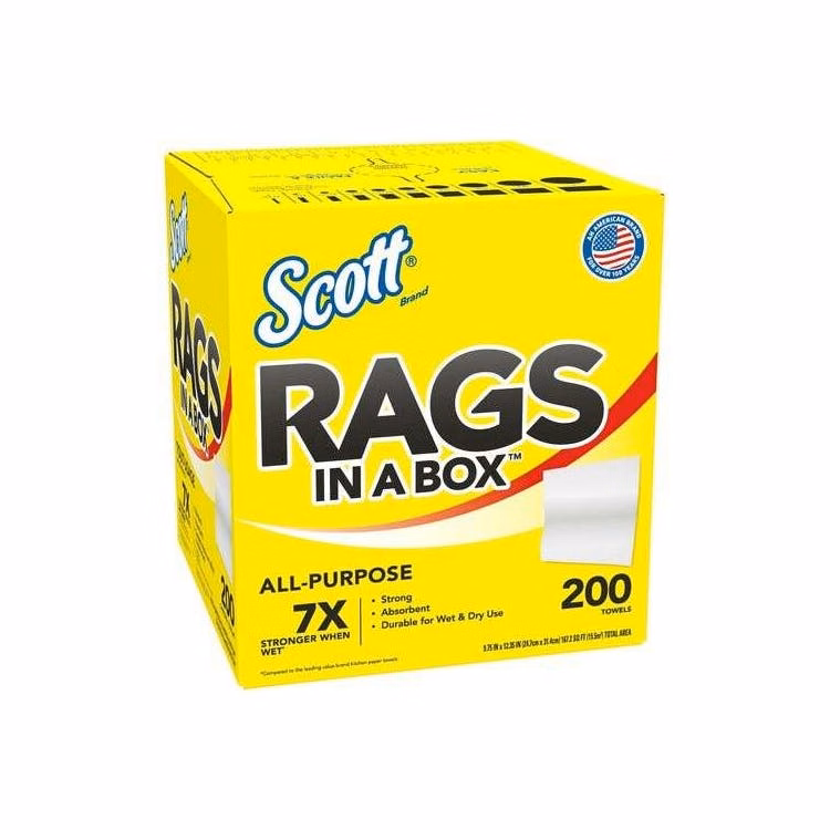 Scott Rags in a Box - 8 Pack