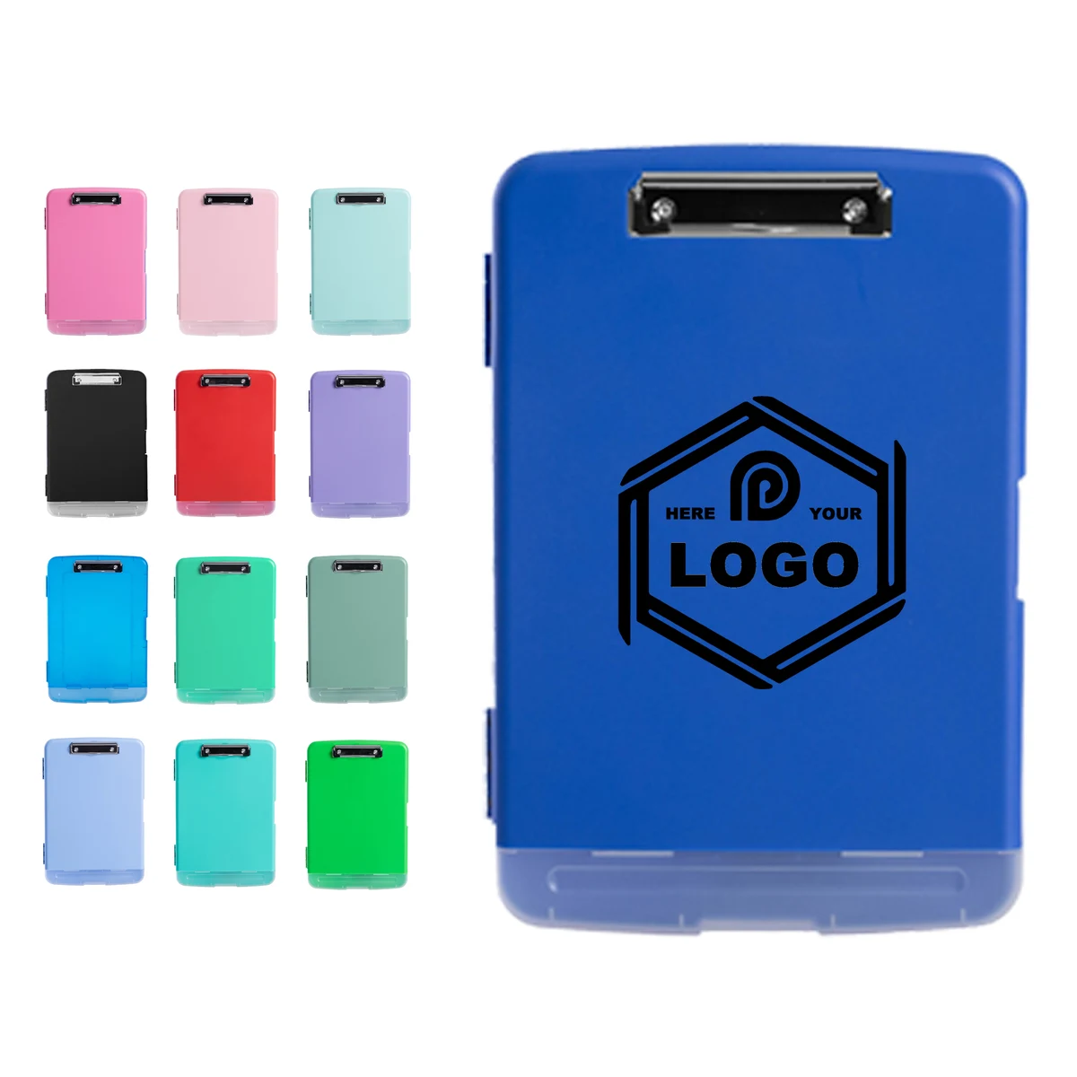 Foldable Medical Clipboard with Side Storage Pocket 1