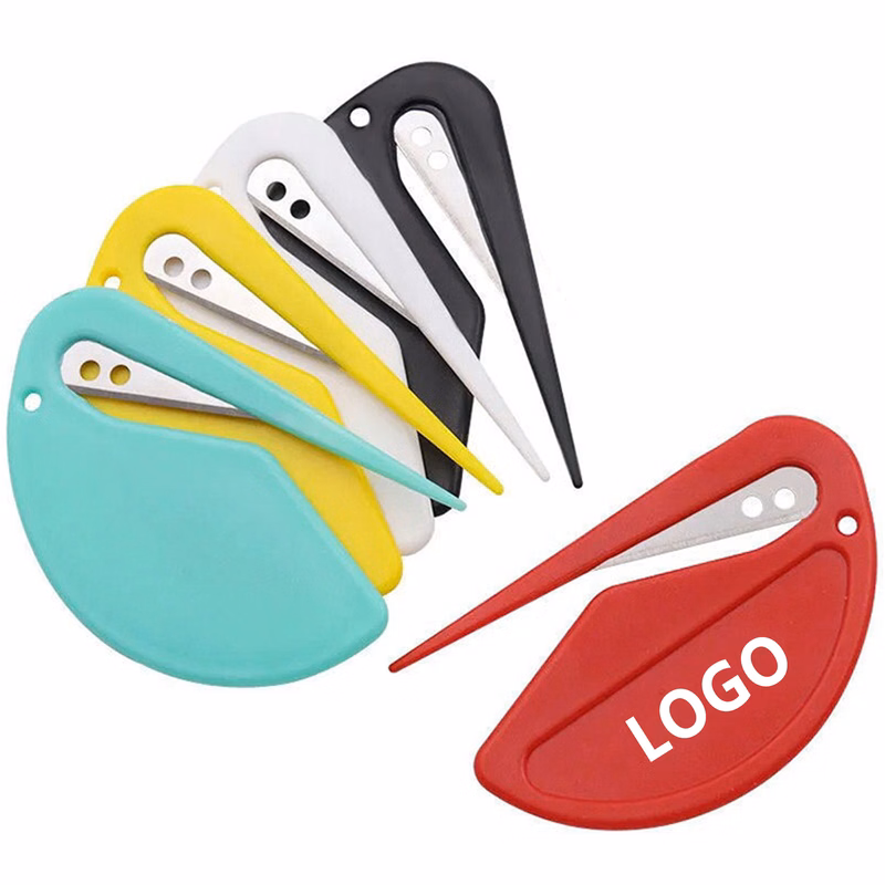 Portable Printed Oval Letter Opener