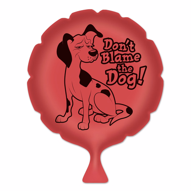 Don't Blame The Dog Whoopee Cushion