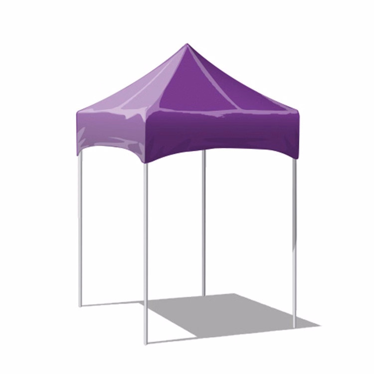 5x5 Canopy plain purple top