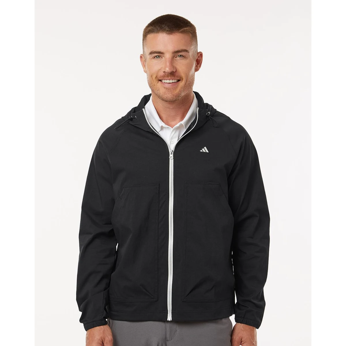 Men's Go-To Utility Durable Water-Repellent Full-Zip Jacket - A2007 1