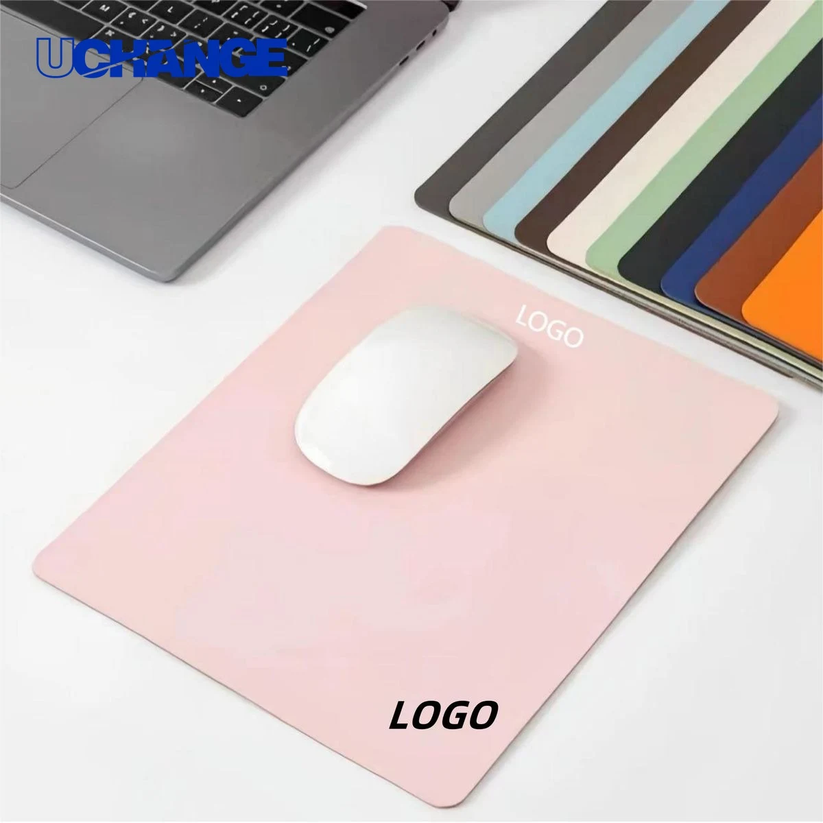 Waterproof PU Leather Mouse Pad Mat for Easy Cleaning 1