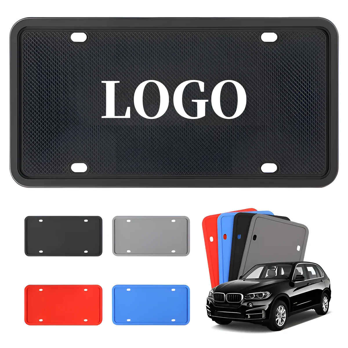 Solutions Silicone License Plate Frames 1