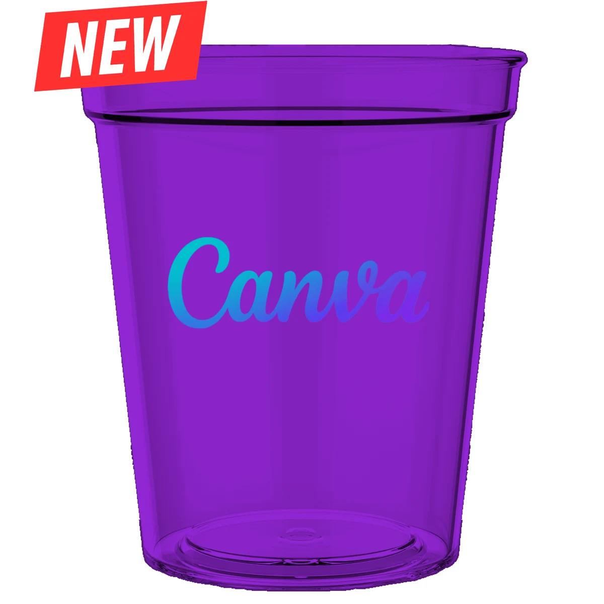 16 Oz. Translucent Stadium Cup, Digital 1