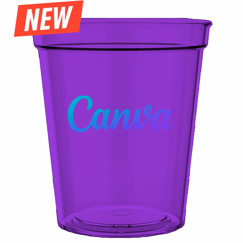 16 Oz. Translucent Stadium Cup, Digital