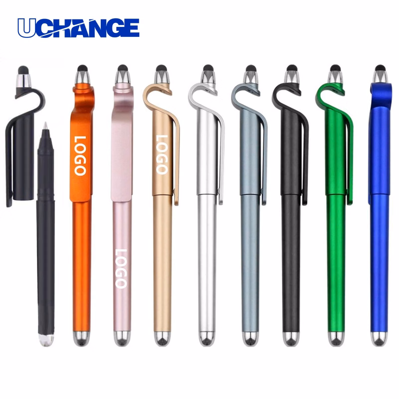 3 In 1 Touch Screen Pen With Phone Holder for Desks