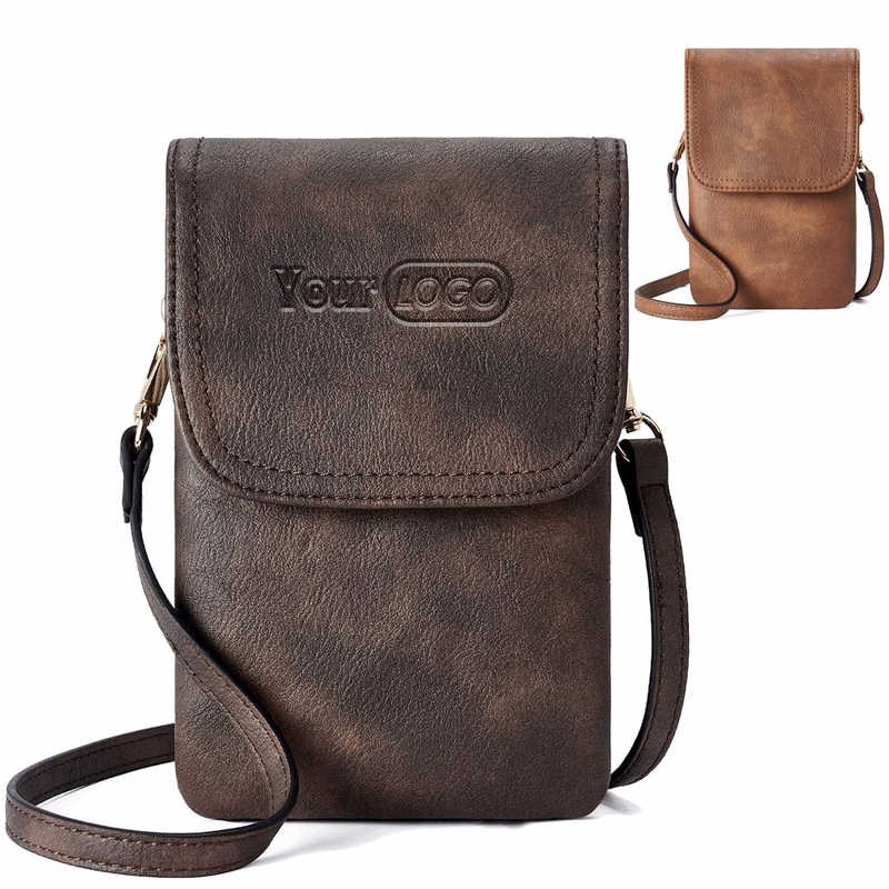 Genuine Leather Small Crossbody Bags for Women Wallet Purses