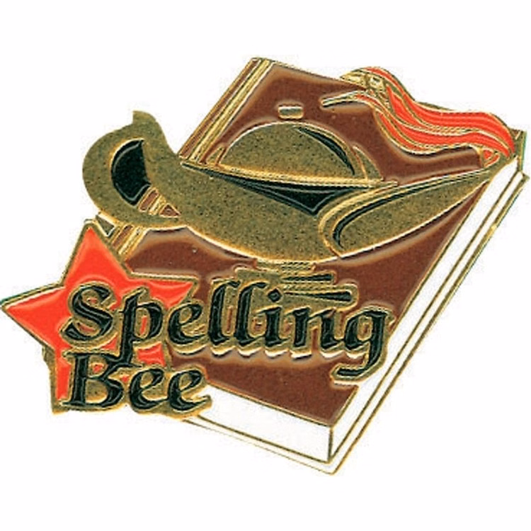 Spelling Bee Lapel Pin (1-1/4")