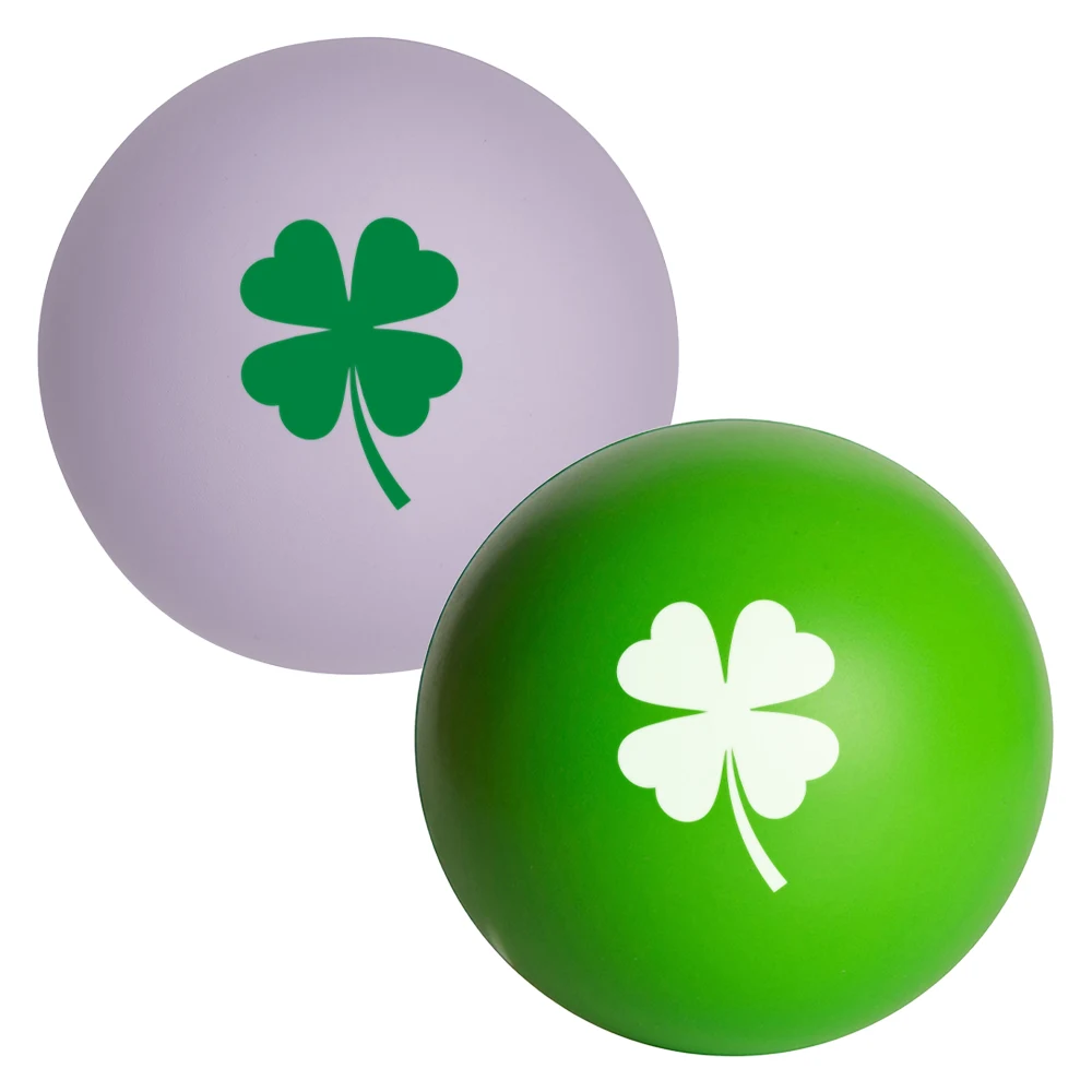 Shamrock Ball, custom stress ball with logo imprint 1