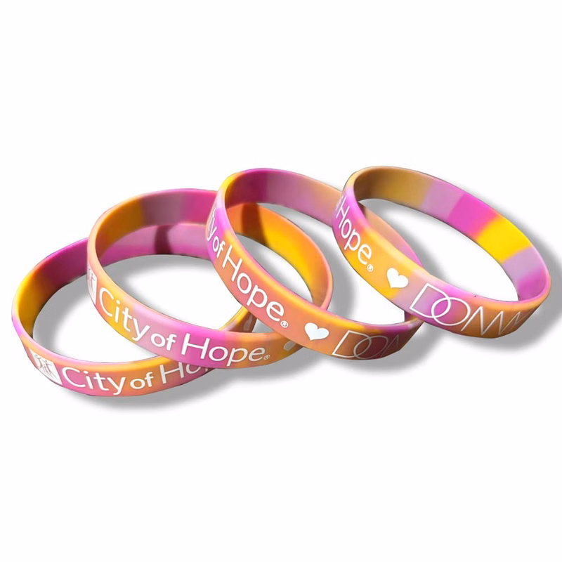 Swirl Pattern Silicone Bracelet