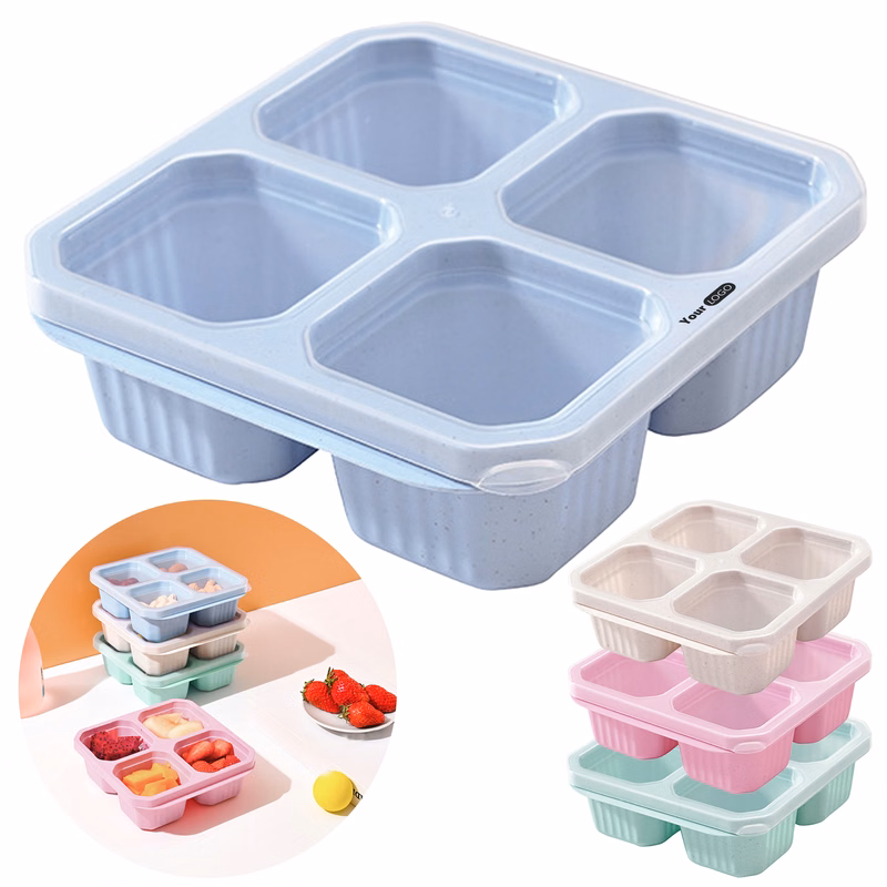 Plastic Divided Sealed Fresh-Keeping Box