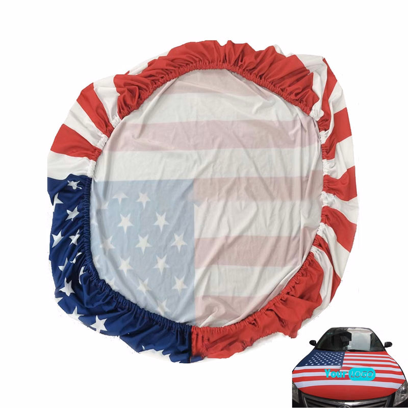 Stars and Stripes Vehicle Roof Cover