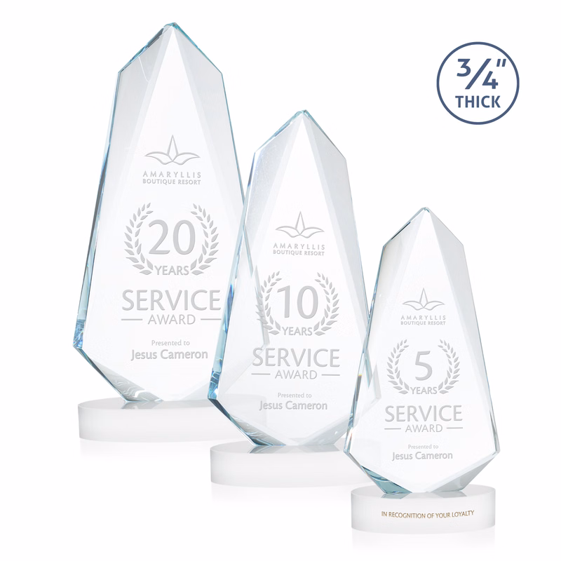 Sheridan Award on Alberton Base - White