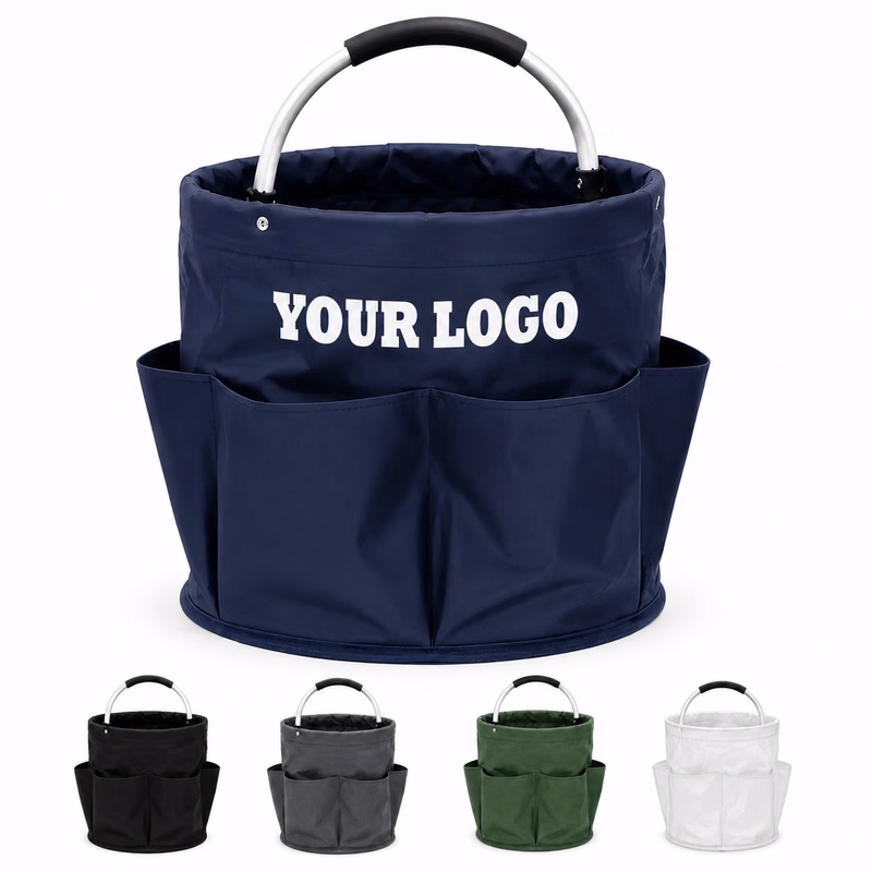 Foldable Garden Tool Organizer Basket