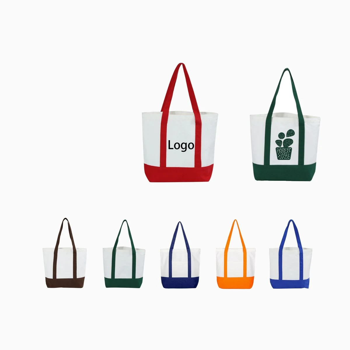 Custom Patchwork Canvas Bags, custom tote bag with logo imprint 1