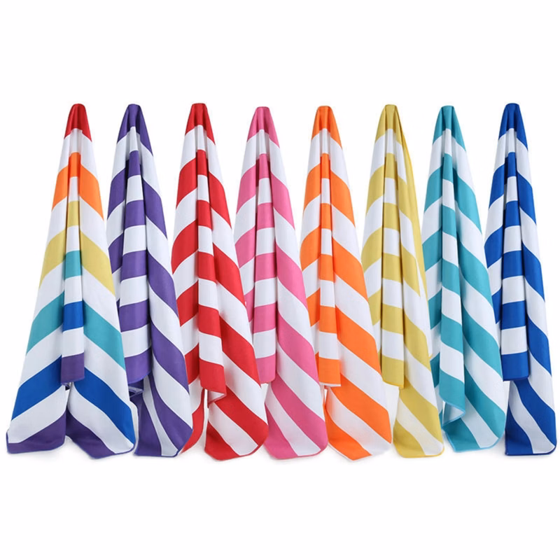 Terylene Cotton Summer Beach Sport Towel MOQ100