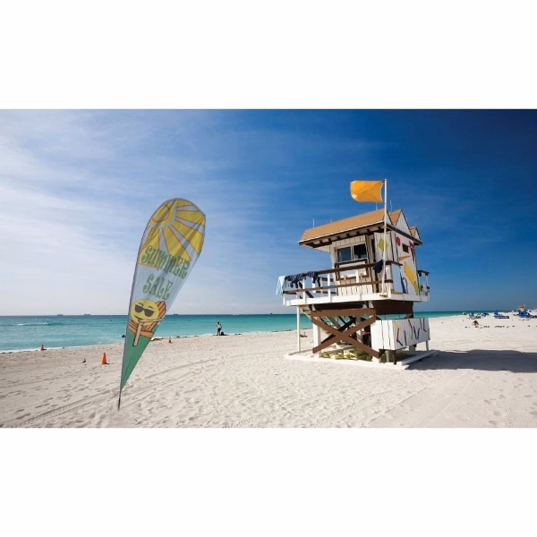 8' Advertising Teardrop Flag Kit