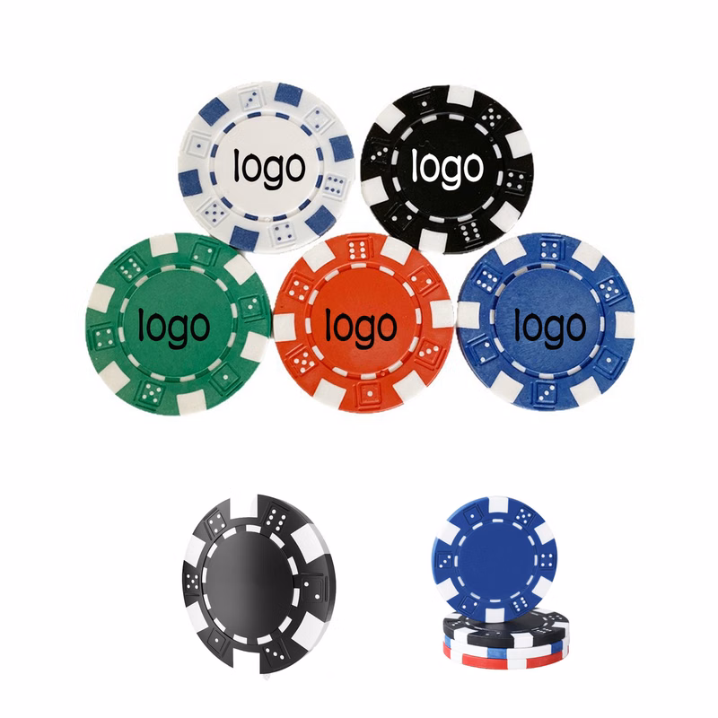 ABS Plastic Chip Coins With Iron Core