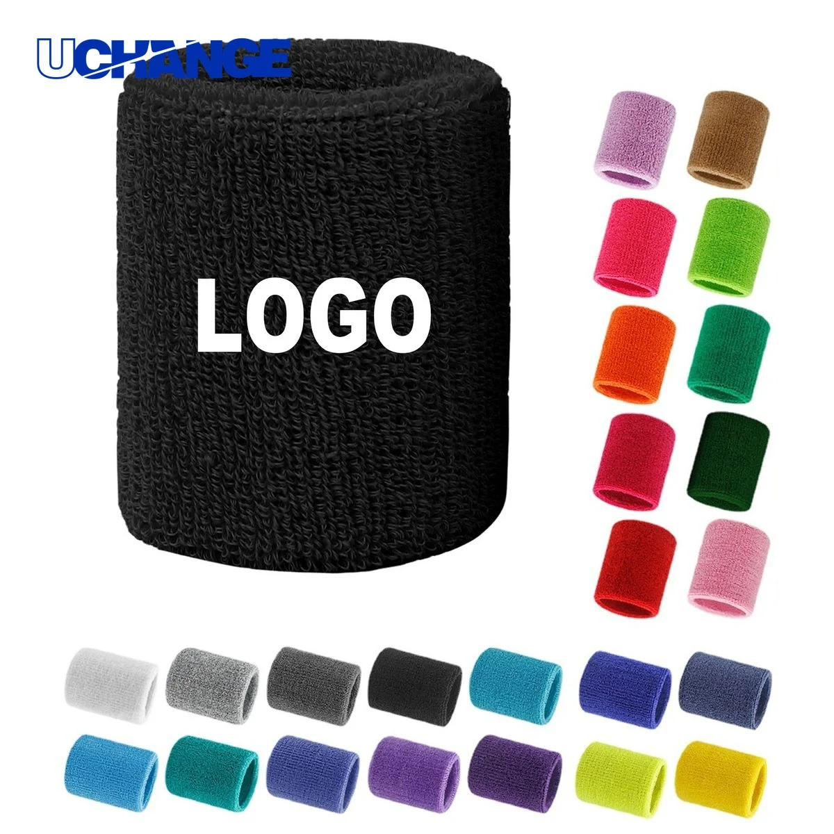 Cotton Athletic Sweat Wristband 1