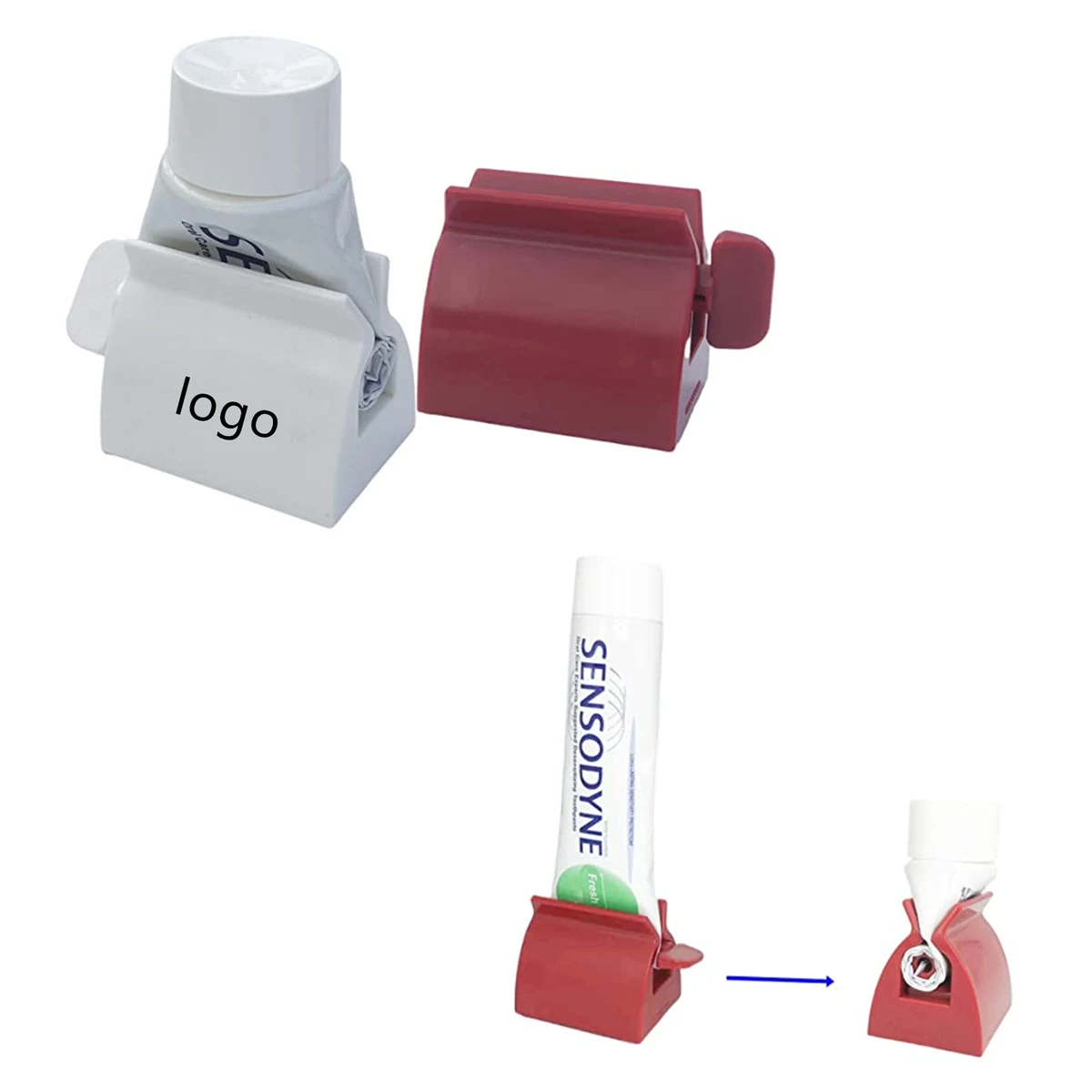 Toothpaste Extruder Dispenser Seat Holder 1