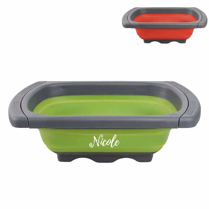 Expandable Foldable Fruit & Vegetable Strainer Basket
