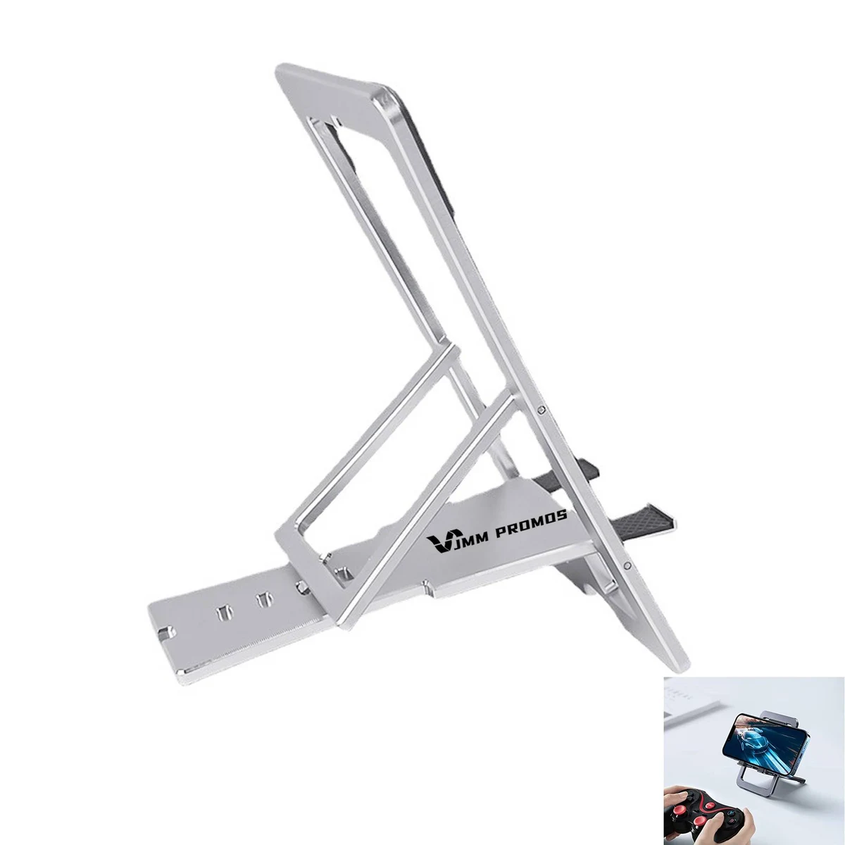 Foldable Aluminum Adjustable Phone Holder For Desk 1