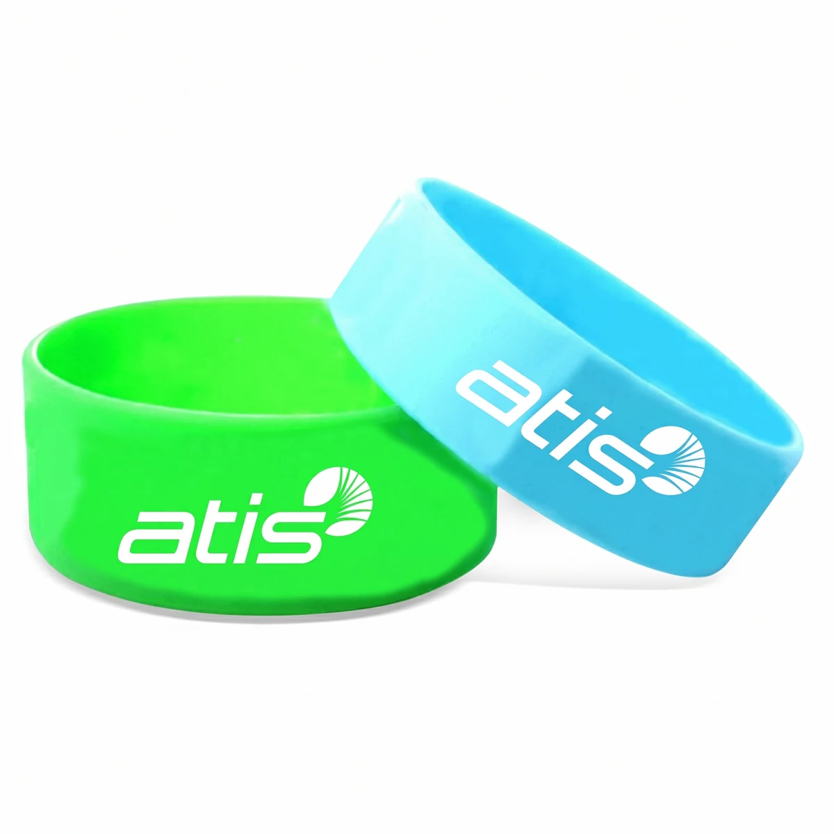Custom Silicone Bracelet 1" Thickness 1