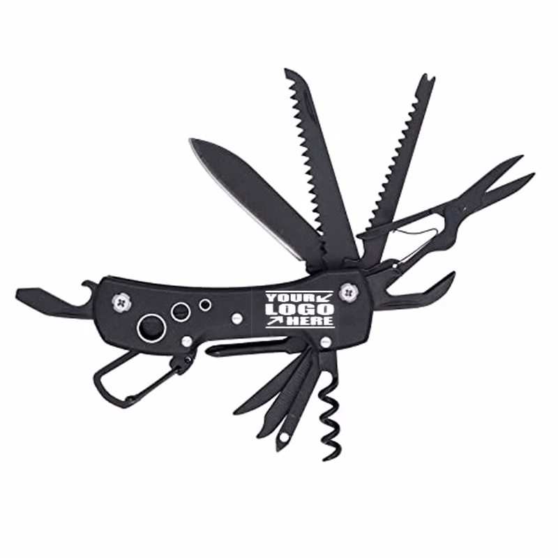 15-In-1 Multitool Pocket Knife Safety Lock