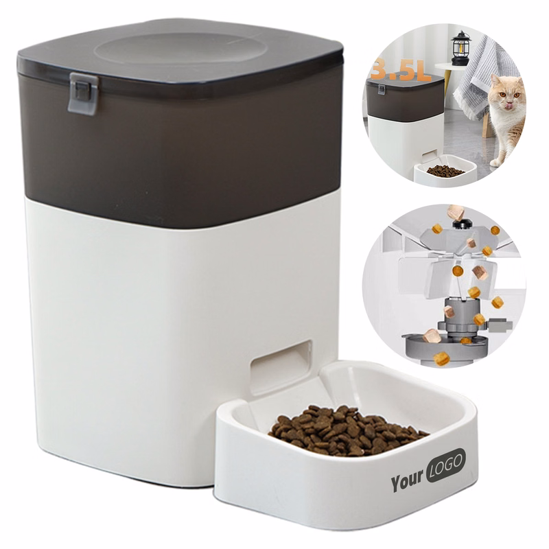 Plastic Intelligent Automatic Pet Feeder