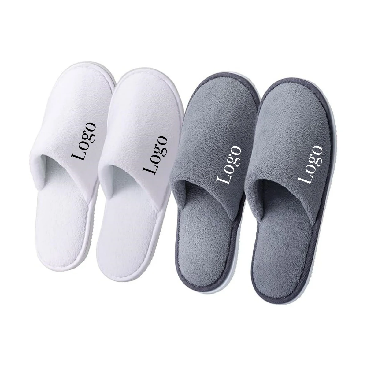 Comfortable Individually Wrapped Guest Slippers 1