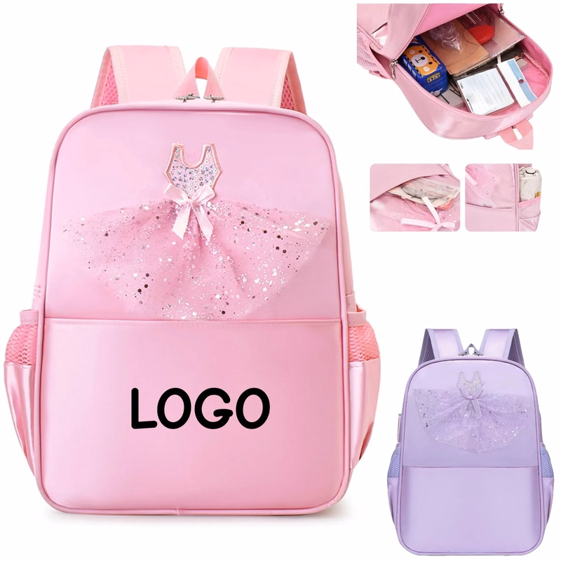 Kids Ballet Backpack Dance School Bag