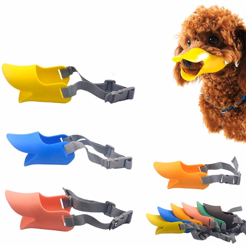 Silicone Duck Muzzle For Pets