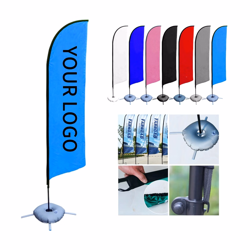 Customizable Outdoor Feather Flag