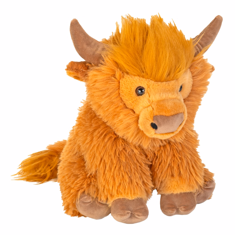 12" Cuddlekin Highland Cow