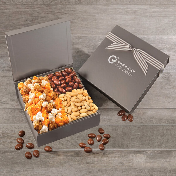 Gray Magnetic Closure Sweet & Salty Assortment