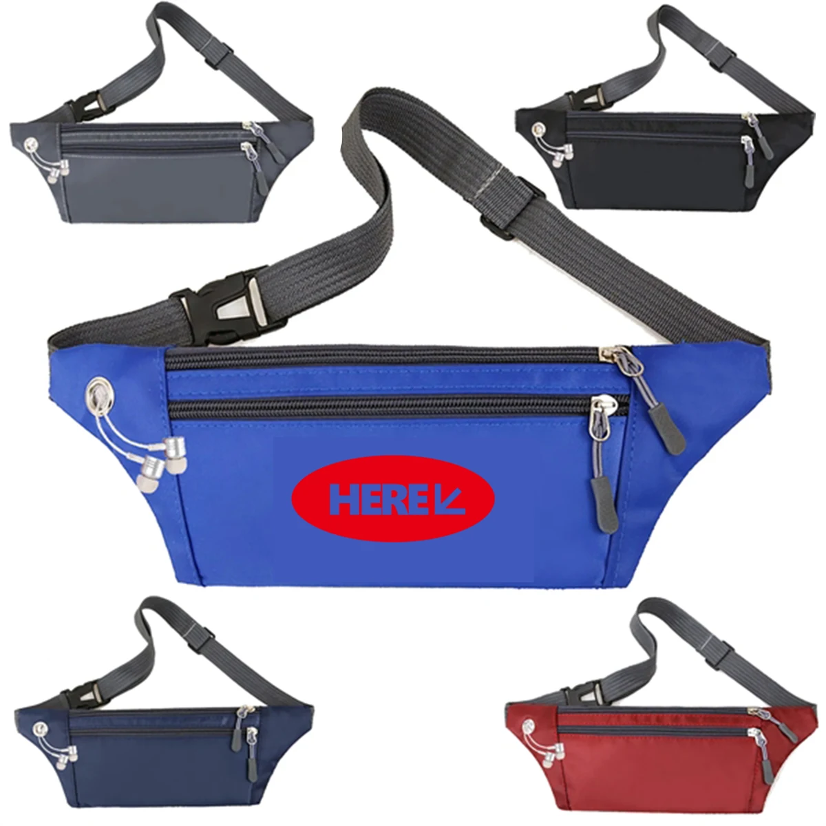 Outdoor Zippered Fanny/Waist Pack 1