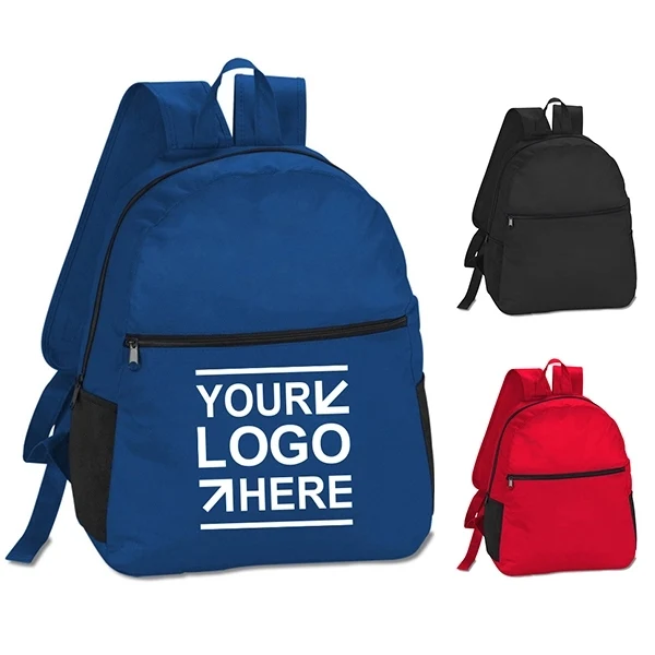 Travel backpacks with zipper pocket 1