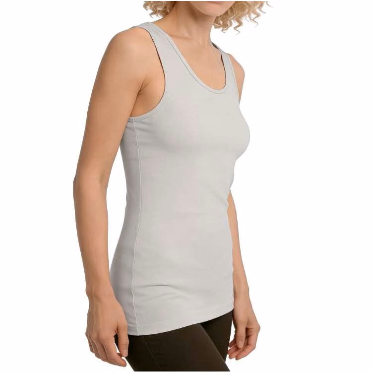 Women's Cotton Tank Top - Gray Medium