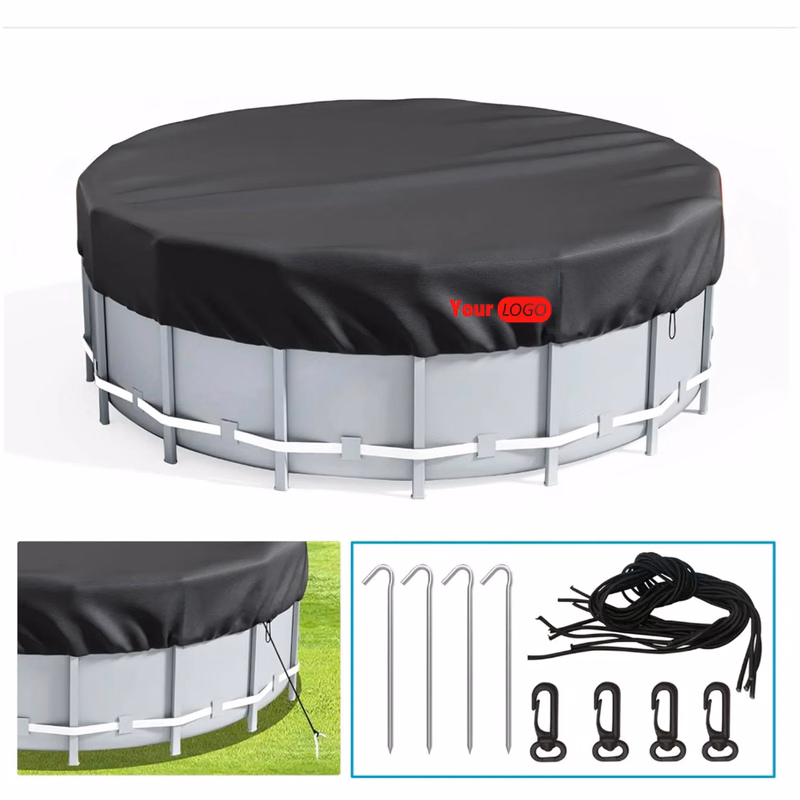 Winter Pool Cover Easy Installation Round