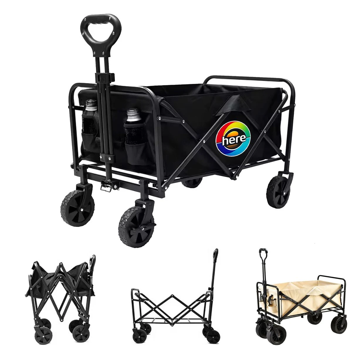 MOQ 1 pcs Foldable Camping Storage Wagon 1