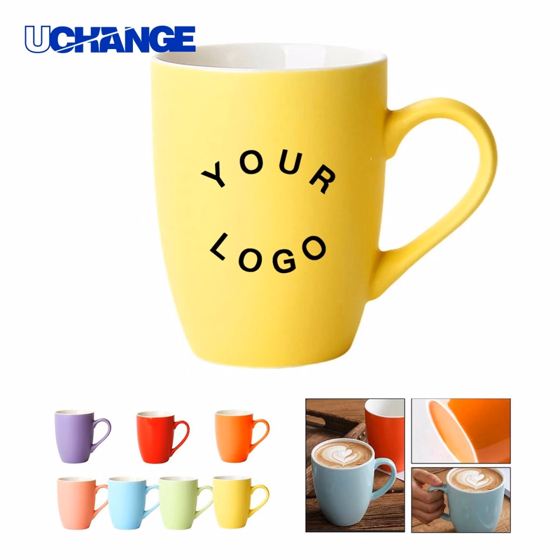 Ceramic Mug Drinkware 14oz Microwave and Oven Safe Design