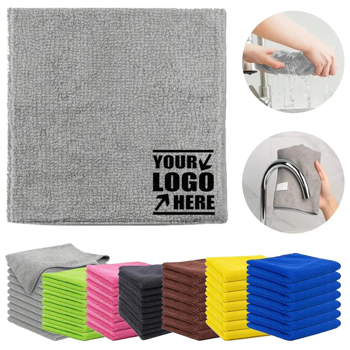 Microfiber Kitchen Cleaning Cloths 1