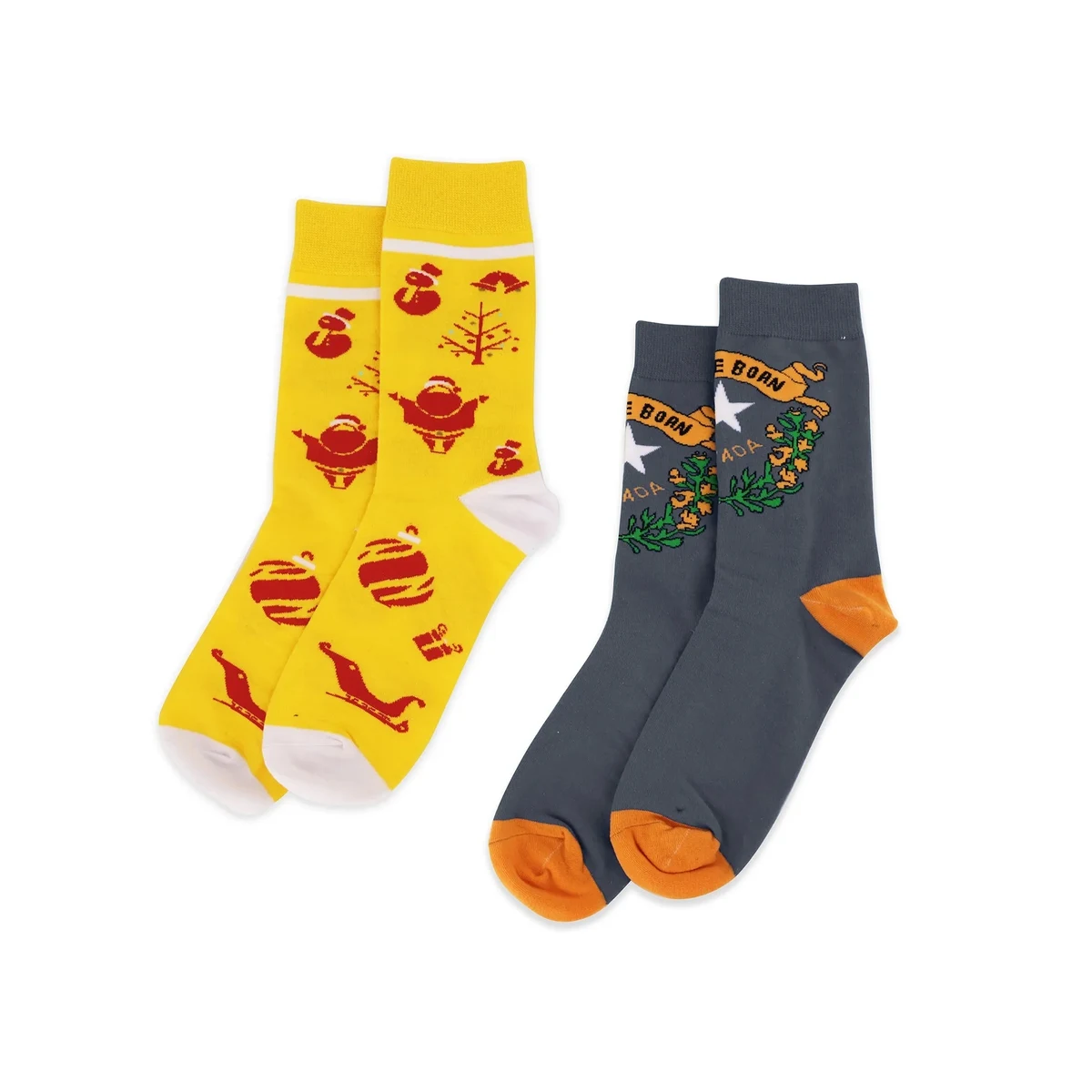Crew Custom Pattern Woven Socks 1