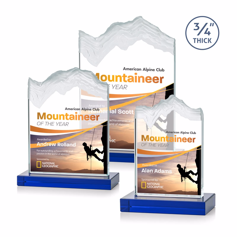 Kilimanjaro VividPrint™ Award - Blue