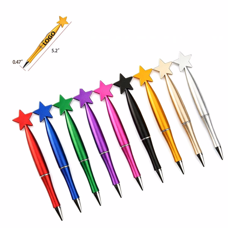 Custom Printed Star Design Pen
